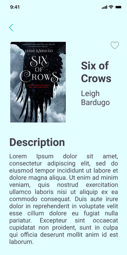 Bookverse for an IOS device
