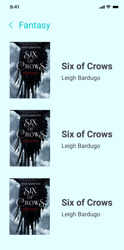Bookverse for an IOS device